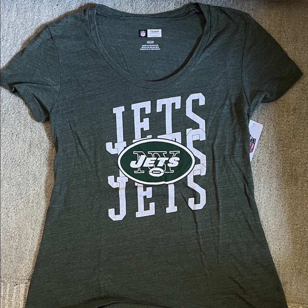 NFL Green Jets Women's Short Sleeve Tee